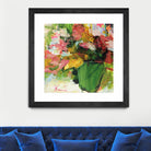Beach Lover by Doris Savard on GIANT ART - pink flowers artistes du québec