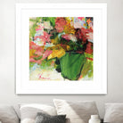 Beach Lover by Doris Savard on GIANT ART - pink flowers artistes du québec