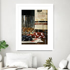 Scotch a l'apéro by Marc Brochier on GIANT ART - red still life glass