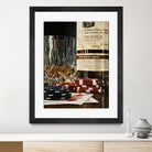 Scotch a l'apéro by Marc Brochier on GIANT ART - red still life glass