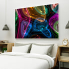 Candies 13 by Jean-François Dupuis on GIANT ART - orange abstract light