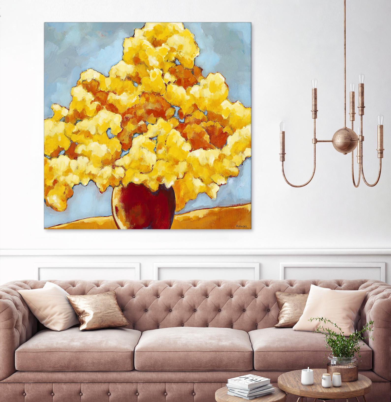 Golden Glory by Bram Rubinger on GIANT ART - orange flowers bouquet