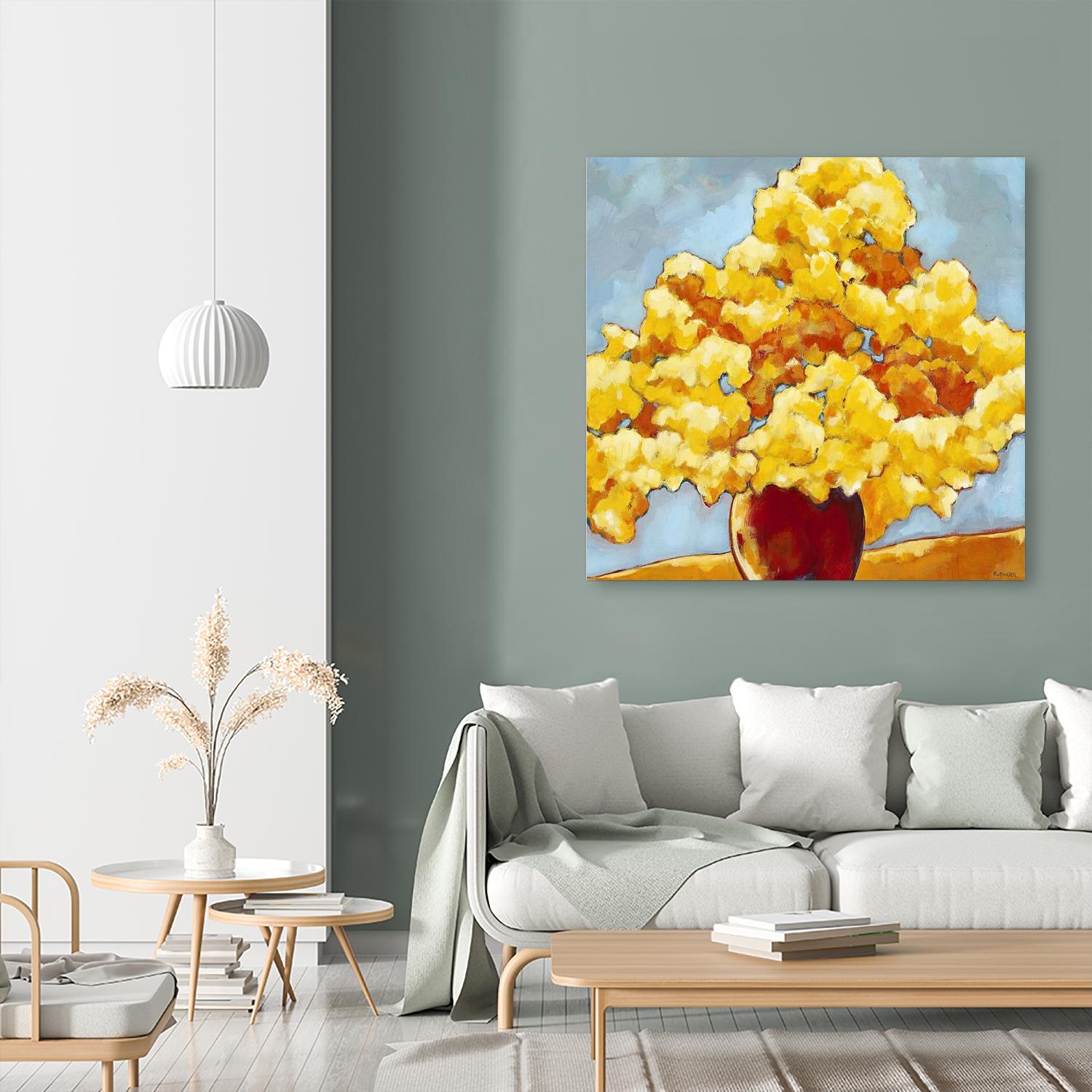 Golden Glory by Bram Rubinger on GIANT ART - orange flowers bouquet
