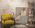 After the Bath by Bram Rubinger on GIANT ART - beige figurative corps nu