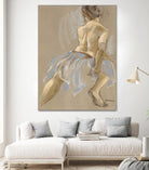 Would be Ballerina by Bram Rubinger on GIANT ART - beige figurative artistes du québec