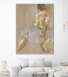 Would be Ballerina by Bram Rubinger on GIANT ART - beige figurative artistes du québec