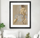 Would be Ballerina by Bram Rubinger on GIANT ART - beige figurative artistes du québec