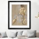 Would be Ballerina by Bram Rubinger on GIANT ART - beige figurative artistes du québec