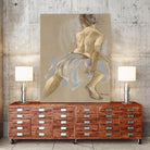 Would be Ballerina by Bram Rubinger on GIANT ART - beige figurative artistes du québec