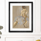 Would be Ballerina by Bram Rubinger on GIANT ART - beige figurative artistes du québec