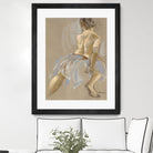 Would be Ballerina by Bram Rubinger on GIANT ART - beige figurative artistes du québec
