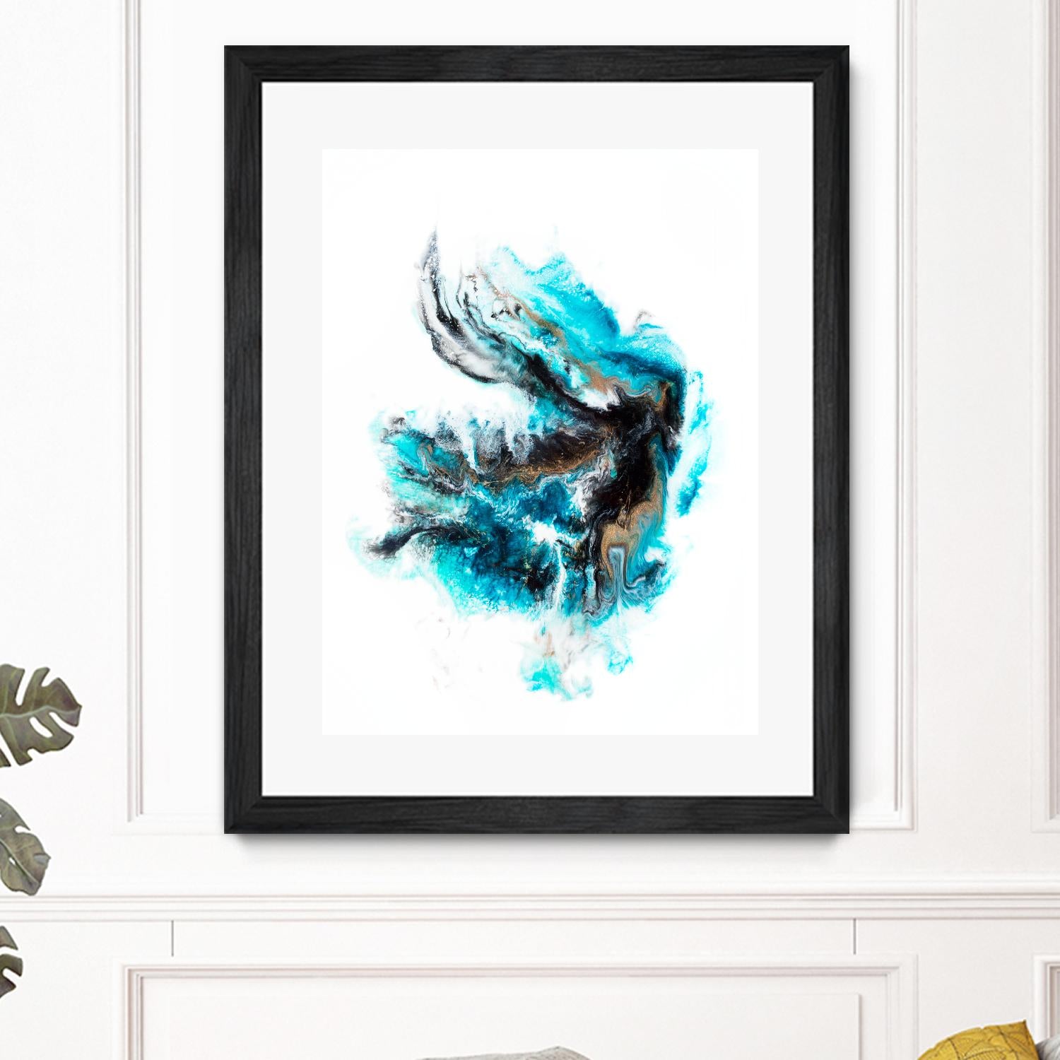 Acropora by Alyson Mccrink on GIANT ART - blue abstract