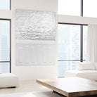 Black And White Storm by Alyson Mccrink on GIANT ART - white abstract ton sur ton