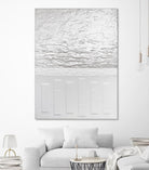 Black And White Storm by Alyson Mccrink on GIANT ART - white abstract ton sur ton