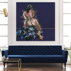 Istel by Jacques Clement on GIANT ART - pink figurative artistes du québec