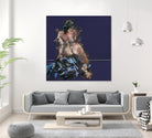 Istel by Jacques Clement on GIANT ART - pink figurative artistes du québec