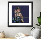 Istel by Jacques Clement on GIANT ART - pink figurative artistes du québec