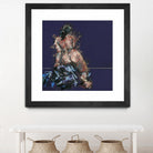 Istel by Jacques Clement on GIANT ART - pink figurative artistes du québec