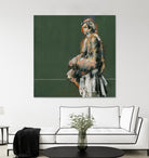 Lerma by Jacques Clement on GIANT ART - green figurative artistes du québec