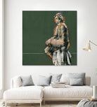Lerma by Jacques Clement on GIANT ART - green figurative artistes du québec
