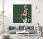 Lerma by Jacques Clement on GIANT ART - green figurative artistes du québec