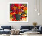 Colors of Wind by Doris Savard on GIANT ART - orange flowers canadian painters