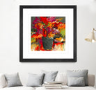 Colors of Wind by Doris Savard on GIANT ART - orange flowers canadian painters