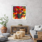 Colors of Wind by Doris Savard on GIANT ART - orange flowers canadian painters