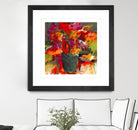 Colors of Wind by Doris Savard on GIANT ART - orange flowers canadian painters