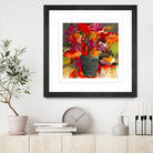 Colors of Wind by Doris Savard on GIANT ART - orange flowers canadian painters