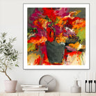Colors of Wind by Doris Savard on GIANT ART - orange flowers canadian painters