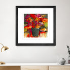 Colors of Wind by Doris Savard on GIANT ART - orange flowers canadian painters
