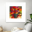 Colors of Wind by Doris Savard on GIANT ART - orange flowers canadian painters