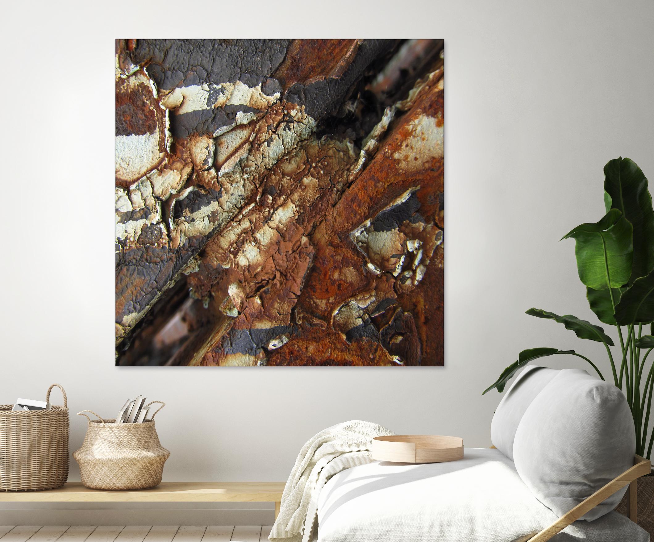 Rusty Panel by Jean-François Dupuis on GIANT ART - orange abstract rust