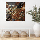 Rusty Panel Rouille I by Jean-François Dupuis on GIANT ART - orange abstract rust