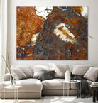 Rusty Panel by Jean-François Dupuis on GIANT ART - orange abstract artiste québécois