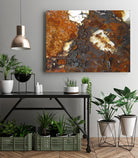 Rusty Panel Rouille II by Jean-François Dupuis on GIANT ART - orange abstract artiste québécois
