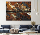 Rusty Panel by Jean-François Dupuis on GIANT ART - orange abstract rust