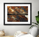 Rusty Panel Rouille V by Jean-François Dupuis on GIANT ART - orange abstract rust