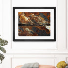 Rusty Panel Rouille V by Jean-François Dupuis on GIANT ART - orange abstract rust
