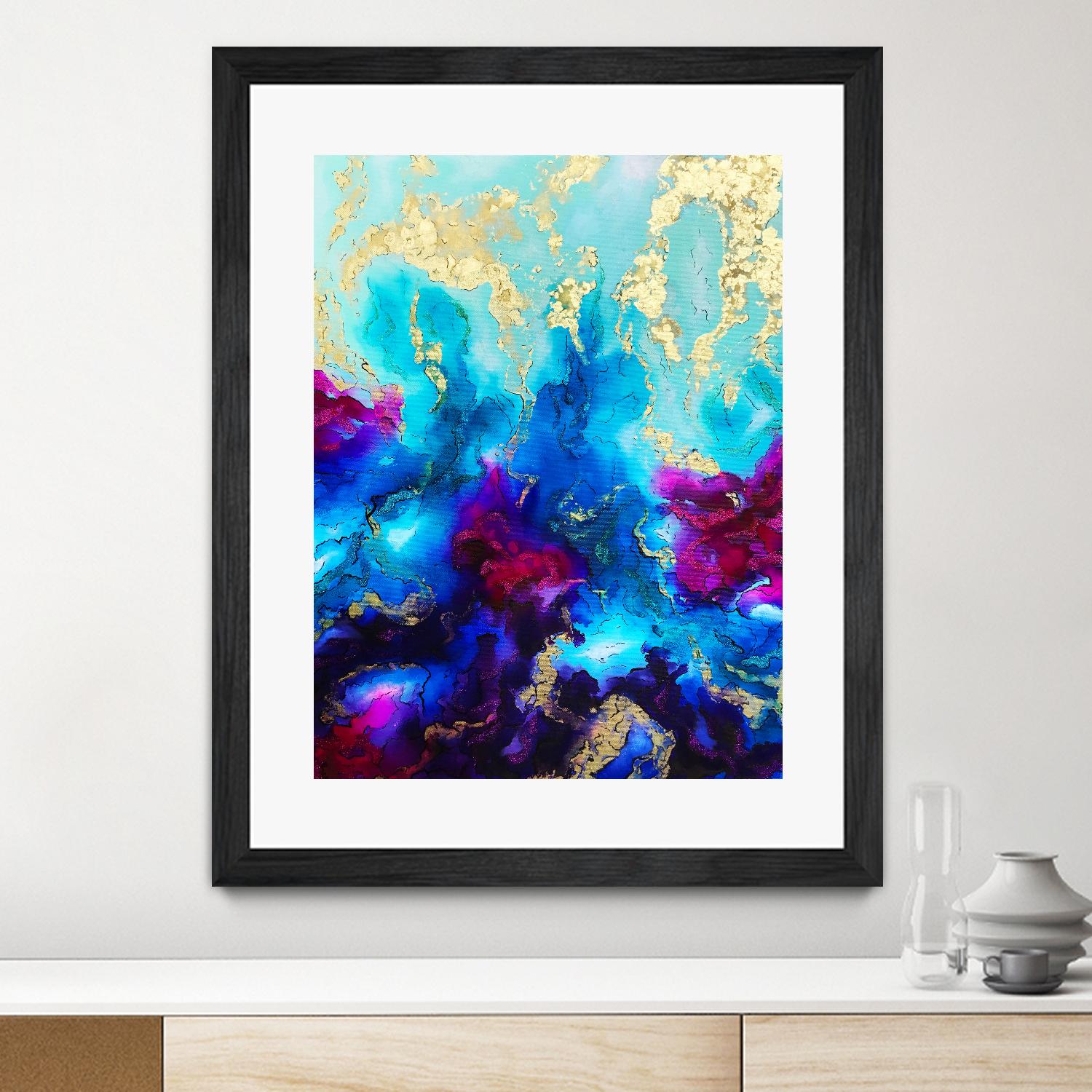 Al Magisti by Alyson Mccrink on GIANT ART - gold abstract abstract