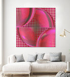 Motown I by Jefd on GIANT ART - pink digital round