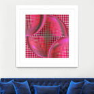 Motown I by Jefd on GIANT ART - pink digital round