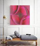 Motown I by Jefd on GIANT ART - pink digital round