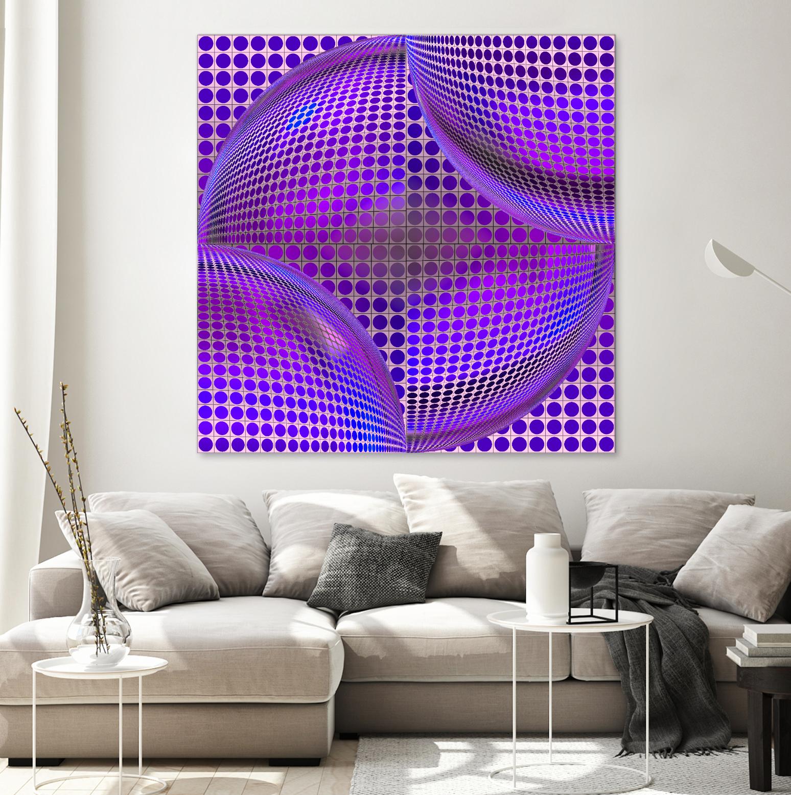 Motown II by Jefd on GIANT ART - blue digital 1960