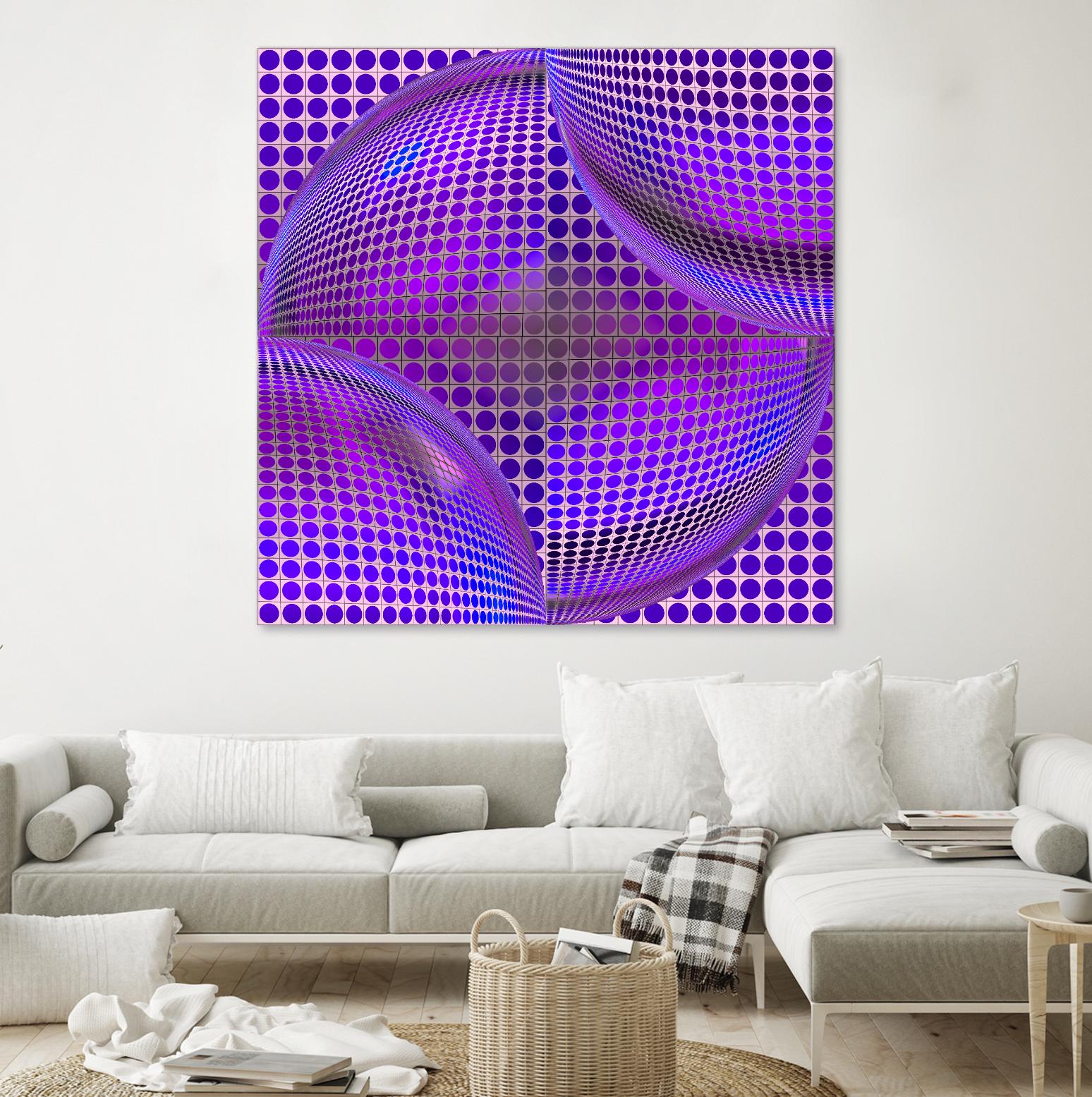 Motown II by Jefd on GIANT ART - blue digital 1960