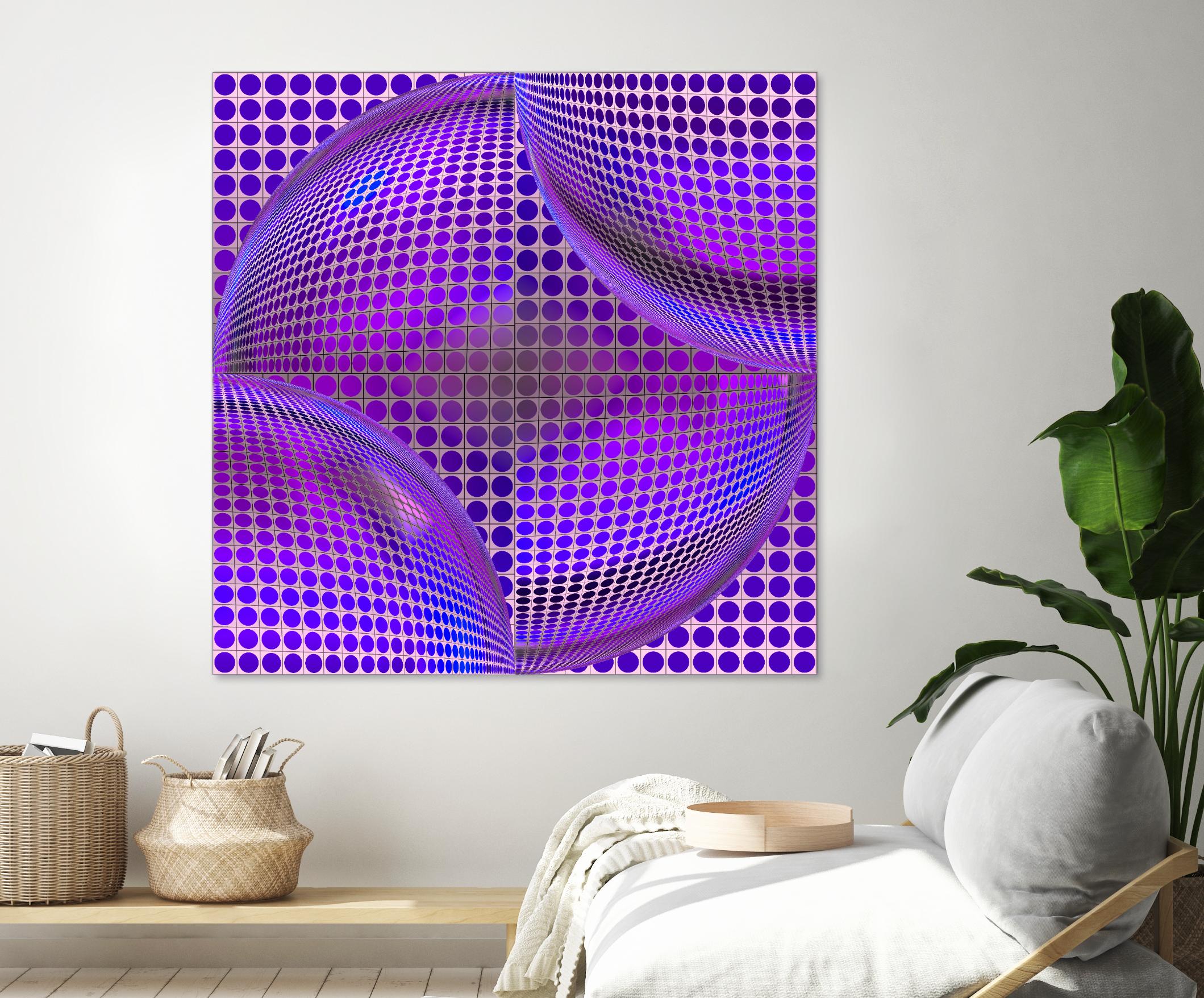 Motown II by Jefd on GIANT ART - blue digital 1960