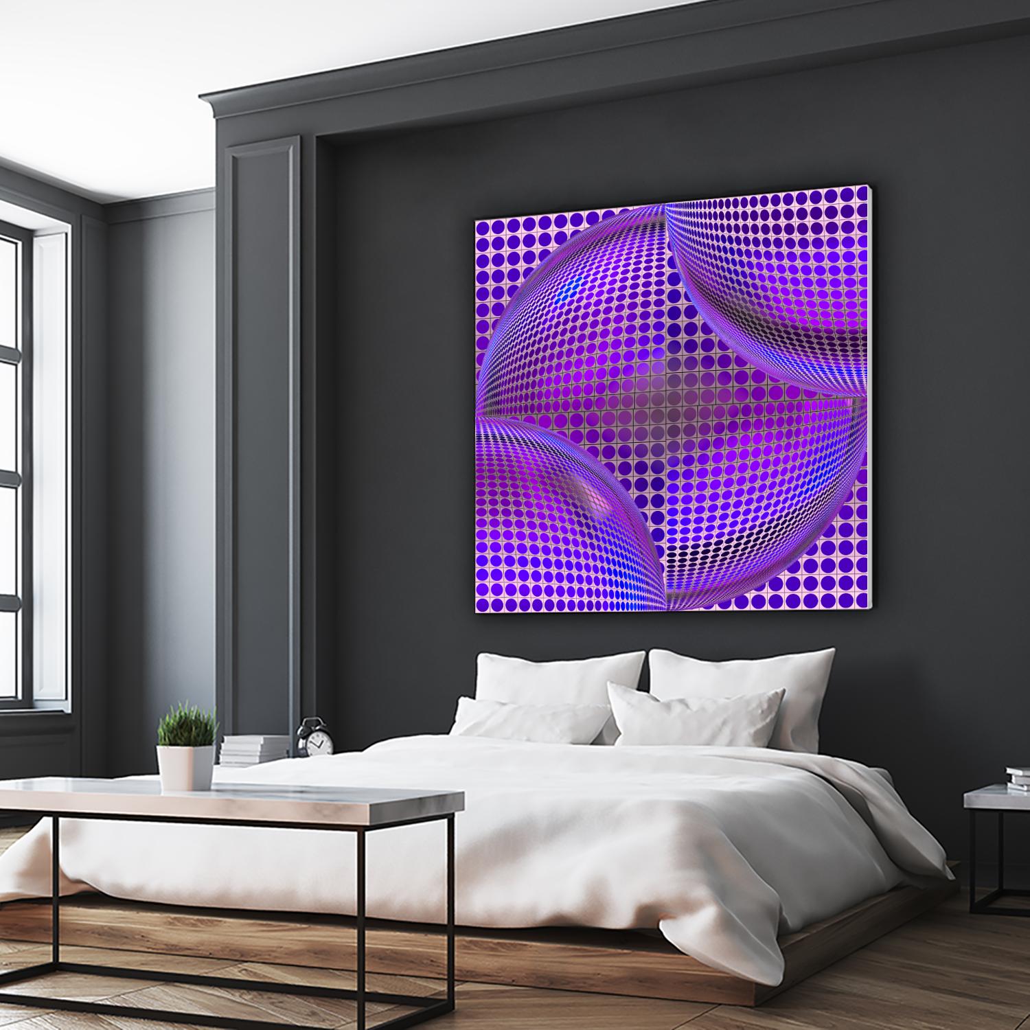 Motown II by Jefd on GIANT ART - blue digital 1960