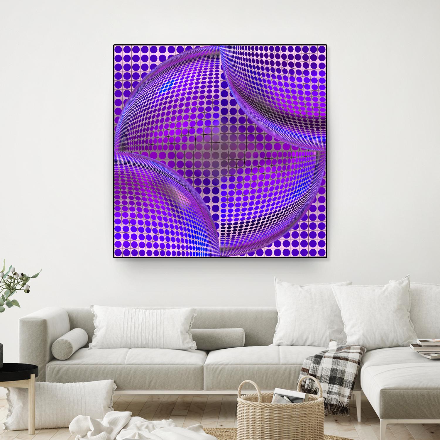 Motown II by Jefd on GIANT ART - blue digital 1960