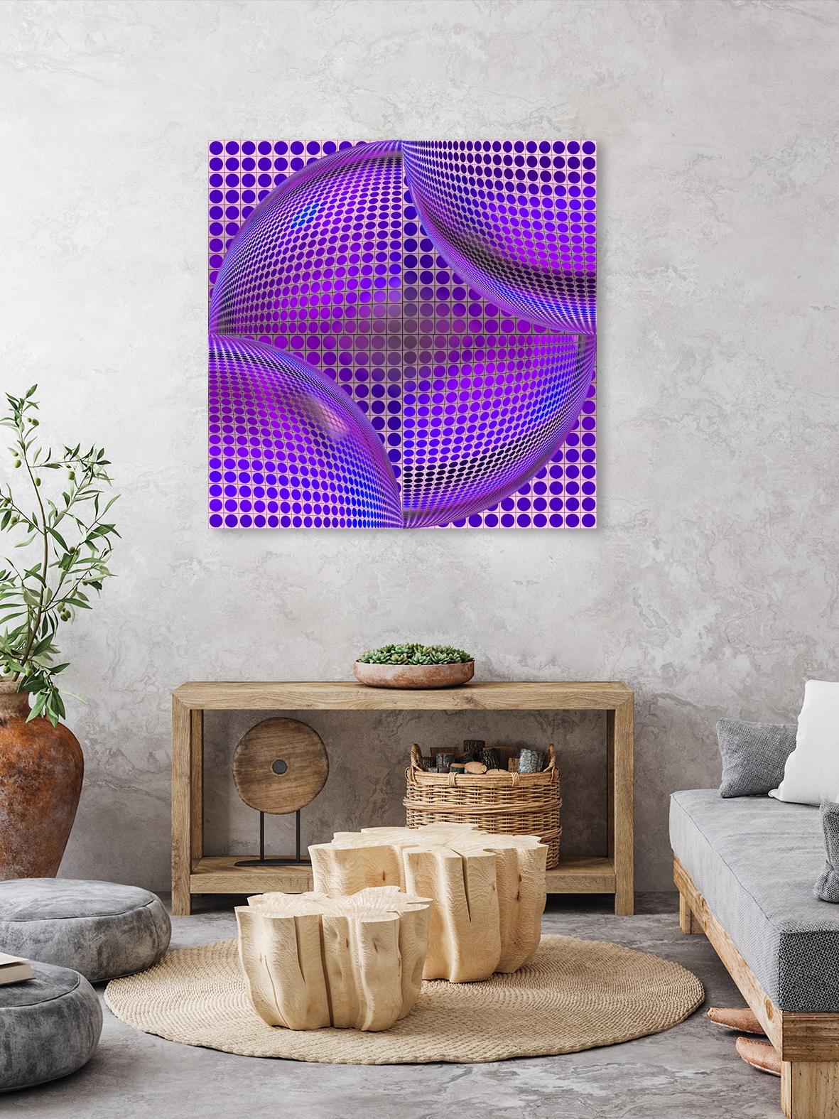 Motown II by Jefd on GIANT ART - blue digital 1960